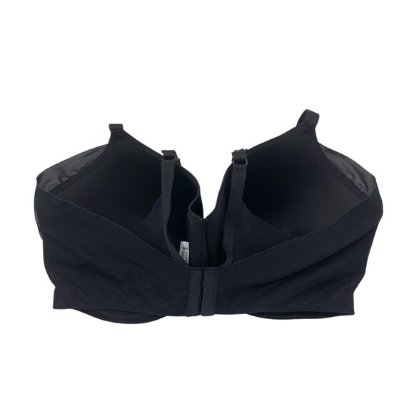 Wacoal Womens Black Full Coverage Tshirt Bra Size US 38G Mesh Fabric Comfort - Picture 7 of 14